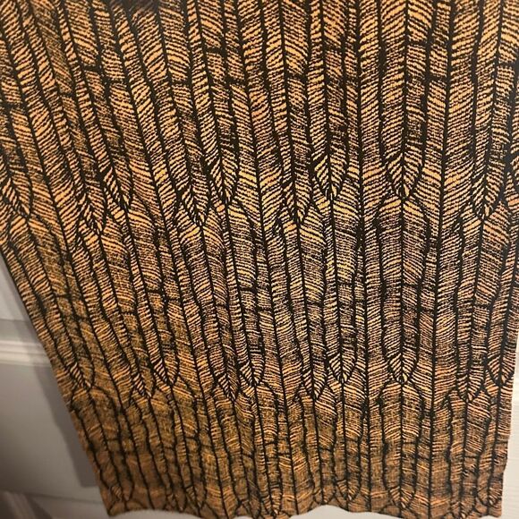 Niki Biki Orange and Black Patterned Tank Top - Picture 6 of 6